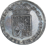 1689 Halfcrown - William & Mary British Silver Coin - Nice