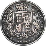 1848 Halfcrown - Victoria British Silver Coin