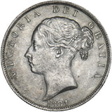 1884 Halfcrown - Victoria British Silver Coin - Very Nice