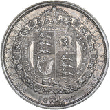 1887 Halfcrown - Victoria British Silver Coin - Very Nice