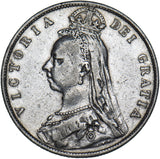 1892 Halfcrown - Victoria British Silver Coin
