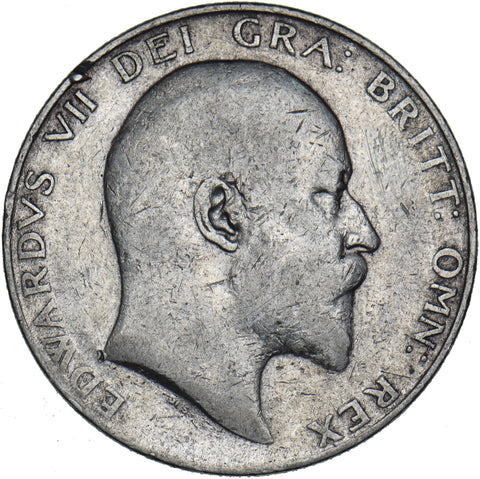 1903 Halfcrown - Edward VII British Silver Coin
