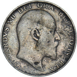 1904 Halfcrown - Edward VII British Silver Coin