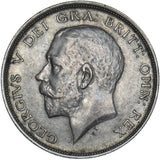 1911 Halfcrown - George V British Silver Coin - Very Nice