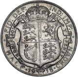 1918 Halfcrown - George V British Silver Coin - Nice