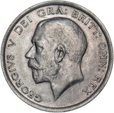 1918 Halfcrown - George V British Silver Coin - Nice