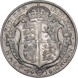 1918 Halfcrown - George V British Silver Coin - Nice