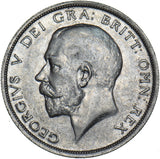 1918 Halfcrown - George V British Silver Coin - Nice
