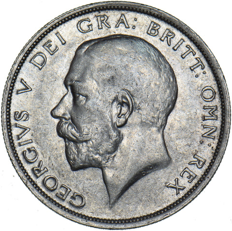 1918 Halfcrown - George V British Silver Coin - Nice