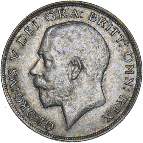 1923 Halfcrown - George V British Silver Coin - Very Nice