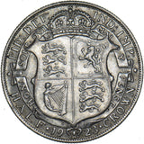 1923 Halfcrown - George V British Silver Coin - Very Nice