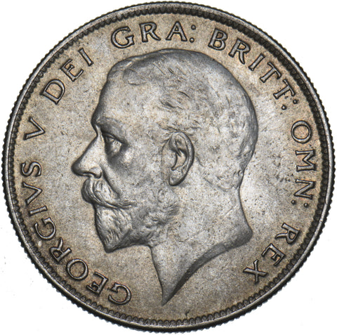 1929 Halfcrown - George V British Silver Coin - Superb