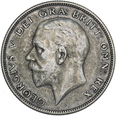 1930 Halfcrown - George V British Silver Coin - Nice