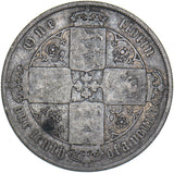 1879 Gothic Florin - Victoria British Silver Coin