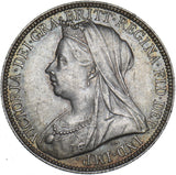 1897 Florin - Victoria British Silver Coin - Superb