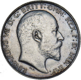 1903 Florin - Edward VII British Silver Coin - Very Nice