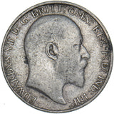 1908 Florin - Edward VII British Silver Coin