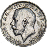 1912 Florin - George V British Silver Coin - Nice