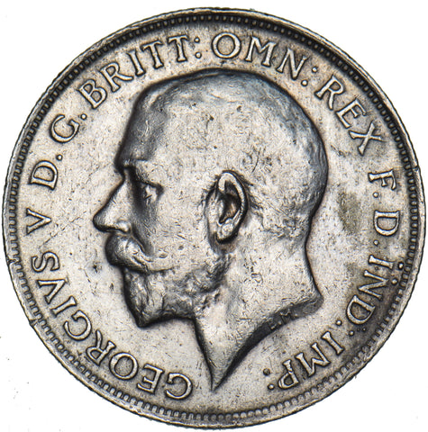 1912 Florin - George V British Silver Coin - Nice