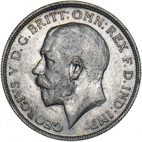 1915 Florin - George V British Silver Coin - Nice