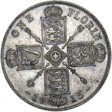 1915 Florin - George V British Silver Coin - Nice