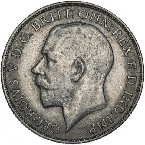 1922 Florin - George V British Silver Coin - Nice