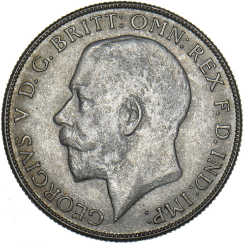 1925 Florin - George V British Silver Coin - Very Nice