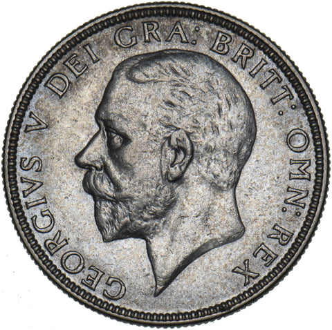 1930 Florin - George V British Silver Coin - Very Nice