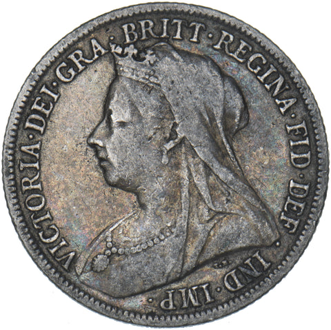 1899 Shilling - Victoria British Silver Coin