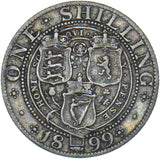 1899 Shilling - Victoria British Silver Coin