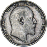 1906 Shilling - Edward VII British Silver Coin