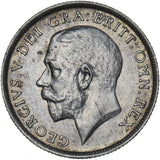 1914 Shilling - George V British Silver Coin