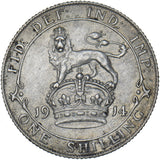 1914 Shilling - George V British Silver Coin