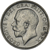 1920 Shilling - George V British Silver Coin - Very Nice