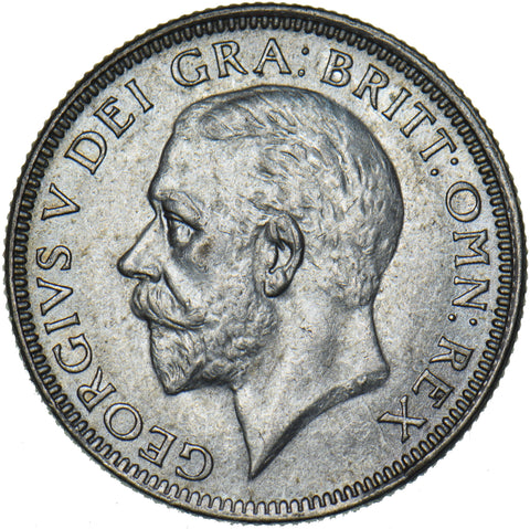 1926 Shilling - George V British Silver Coin - Very Nice