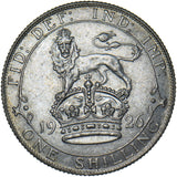 1926 Shilling - George V British Silver Coin - Very Nice