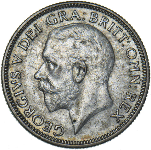 1926 Shilling - George V British Silver Coin - Nice