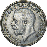 1927 Shilling - George V British Silver Coin - Very Nice