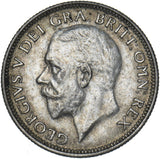 1927 Shilling - George V British Silver Coin - Nice