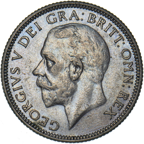 1932 Shilling - George V British Silver Coin - Nice
