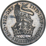 1932 Shilling - George V British Silver Coin - Nice
