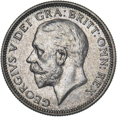 1936 Shilling - George V British Silver Coin - Very Nice