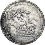 1819 LIX Crown - George III British Silver Coin - Nice