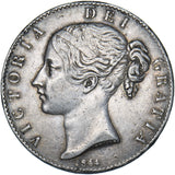 1844 Crown (Star Stops) - Victoria British Silver Coin - Nice