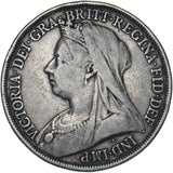 1893 LVI Crown - Victoria British Silver Coin