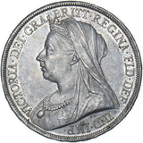 1893 LVI Crown - Victoria British Silver Coin - Superb