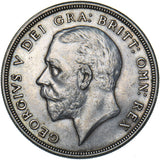 1929 Wreath Crown - George V British Silver Coin - Very Nice
