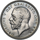 1930 Wreath Crown - George V British Silver Coin - Very Nice