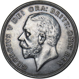 1931 Wreath Crown - George V British Silver Coin - Very Nice