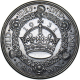 1931 Wreath Crown - George V British Silver Coin - Very Nice